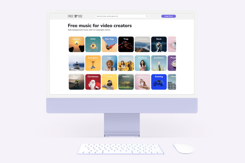 Free To Use Landing Page