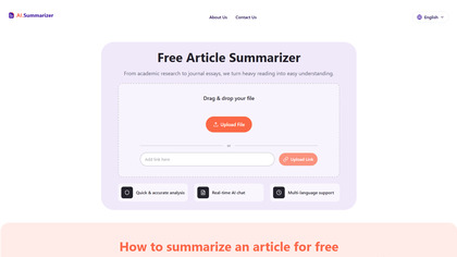 Article Summarizer image