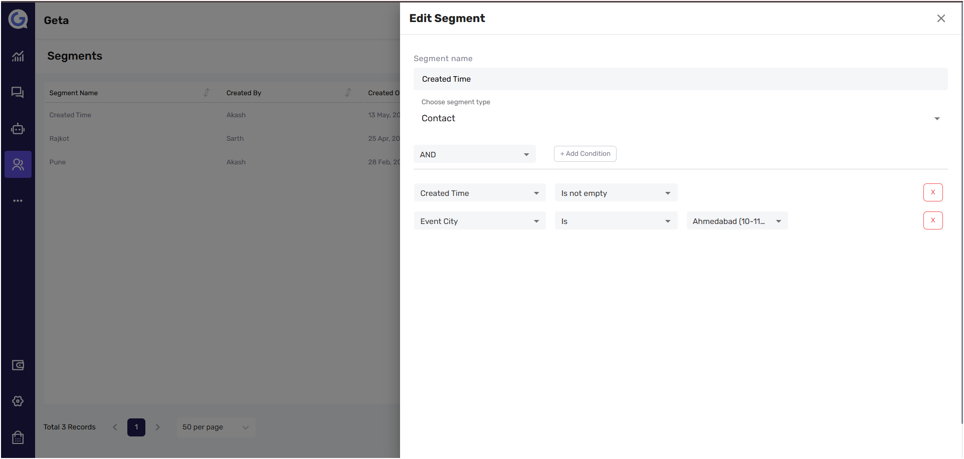 GETA.AI Segments