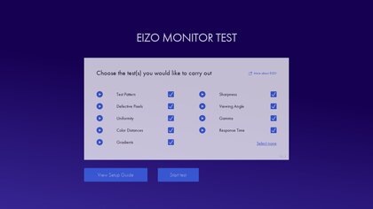 EIZO Monitor Test image