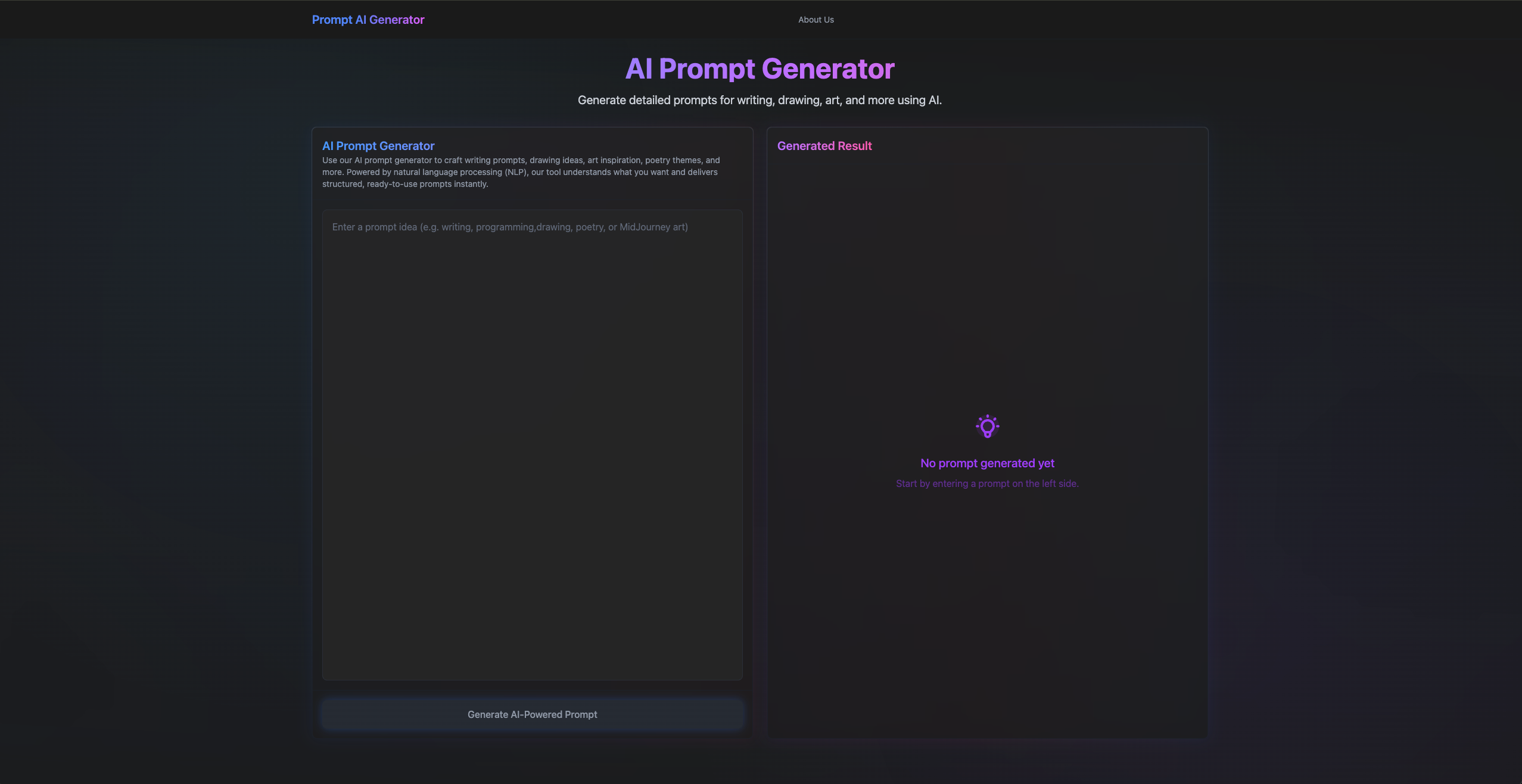 Prompt AI Generator 