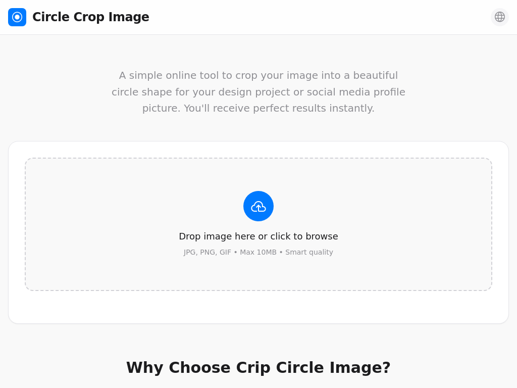 CircleCropImage.io 