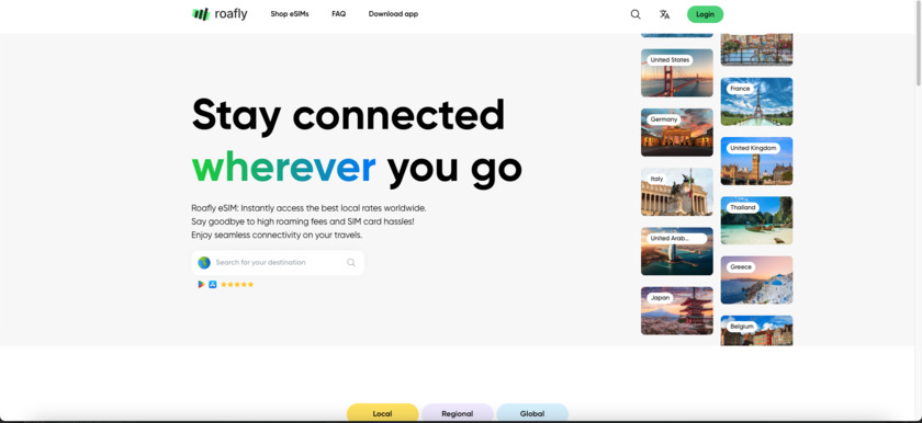 Roafly Landing Page Roafly Landing Page