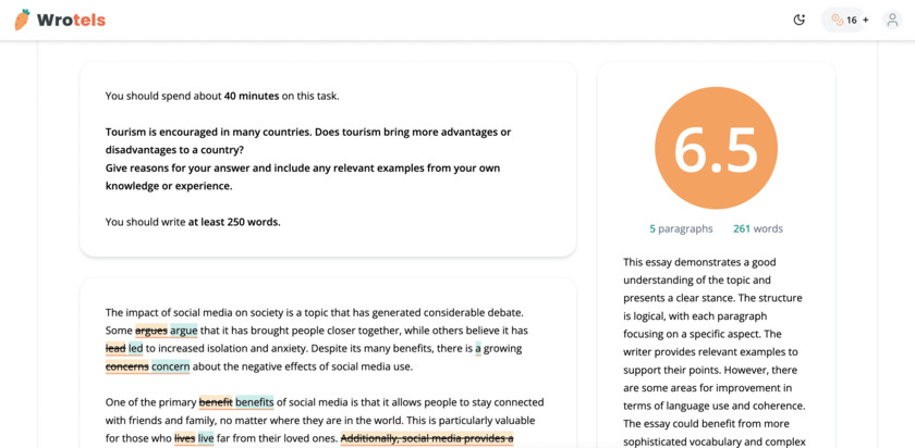 Wrotels Landing Page