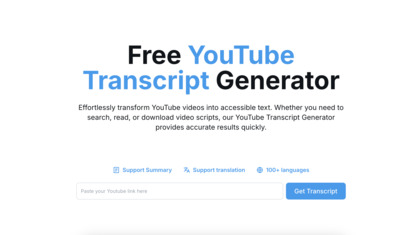 YouTube-Transcript.net image