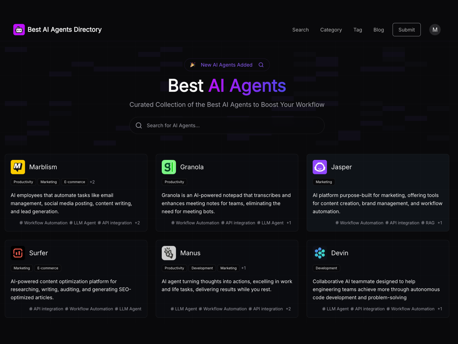 Best AI Agents Directory Best AI Agents Directory Thumbnail