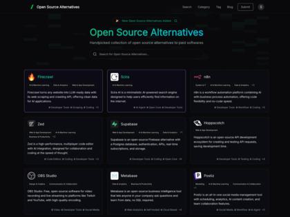 OpenSourceAlternatives.to image