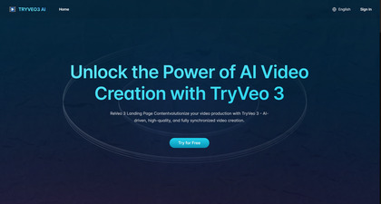 TryVeo3.ai screenshot