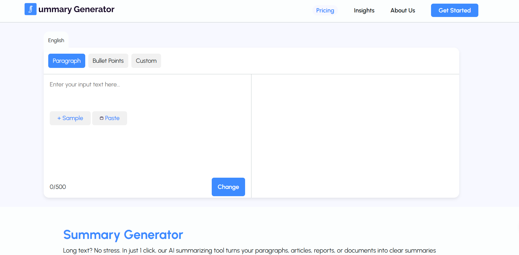 Summary-Generator.net 
