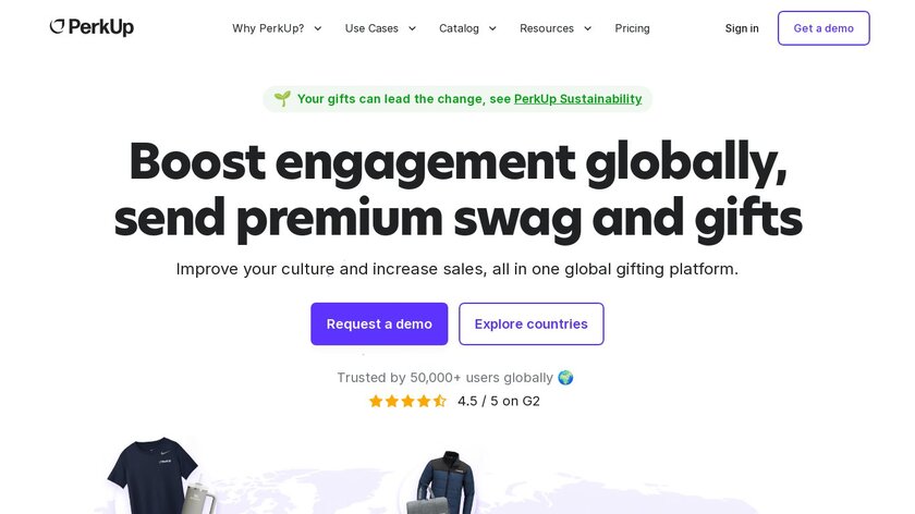 PerkUp Landing Page