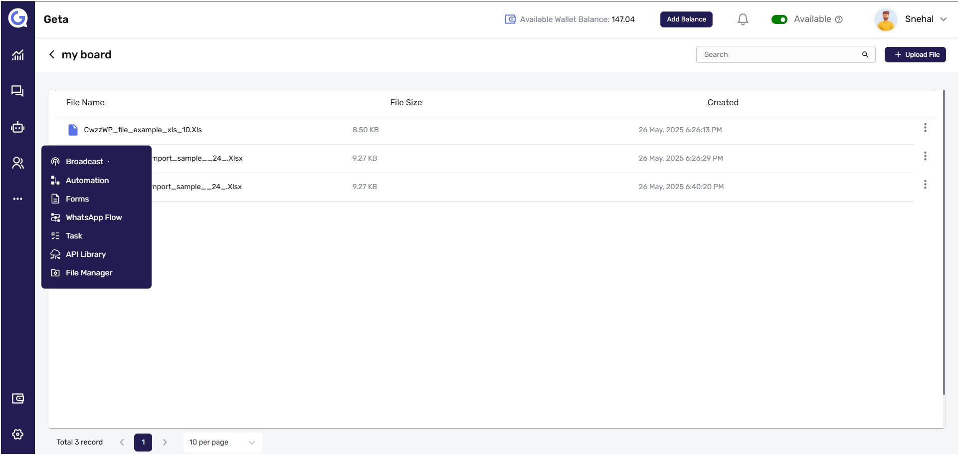 GETA.AI File Manager