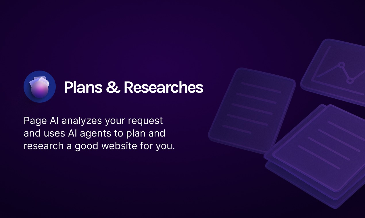PageAI.pro Page AI research phase