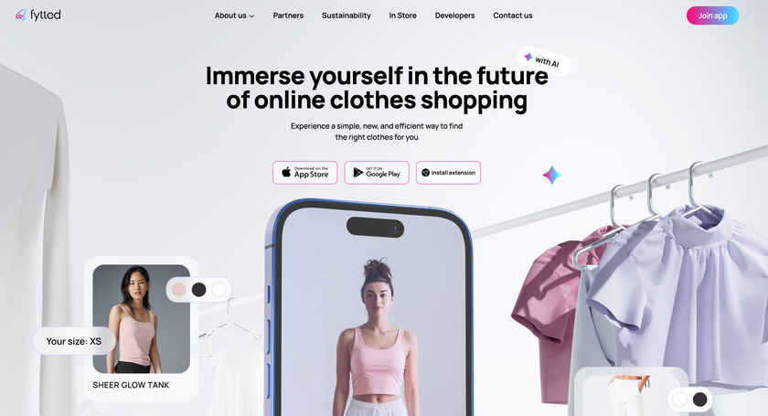Fytted Landing Page