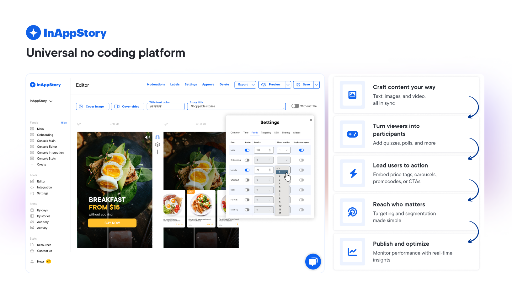 InAppStory We don’t just provide tools — we provide results