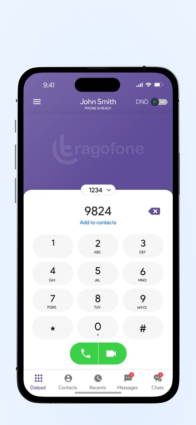 Tragofone Landing Page
