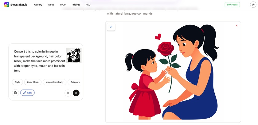 SVGMaker.io Landing Page