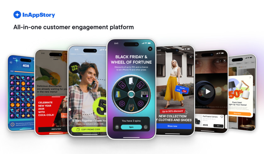InAppStory Landing Page