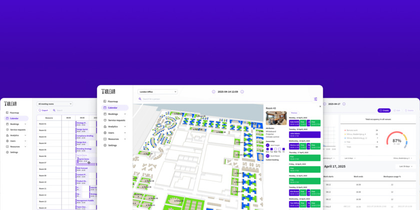 TableAir Landing Page