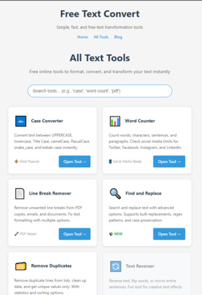 Free Text Convert image