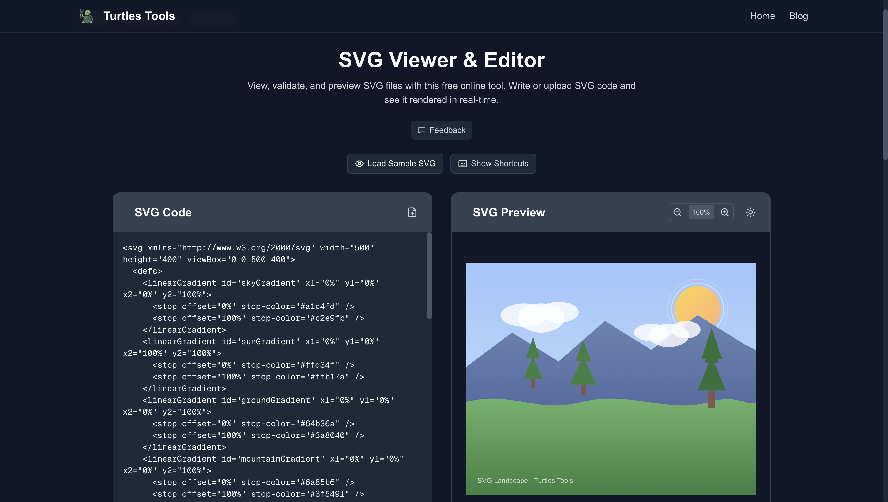 Turtles Tools SVG Viewer