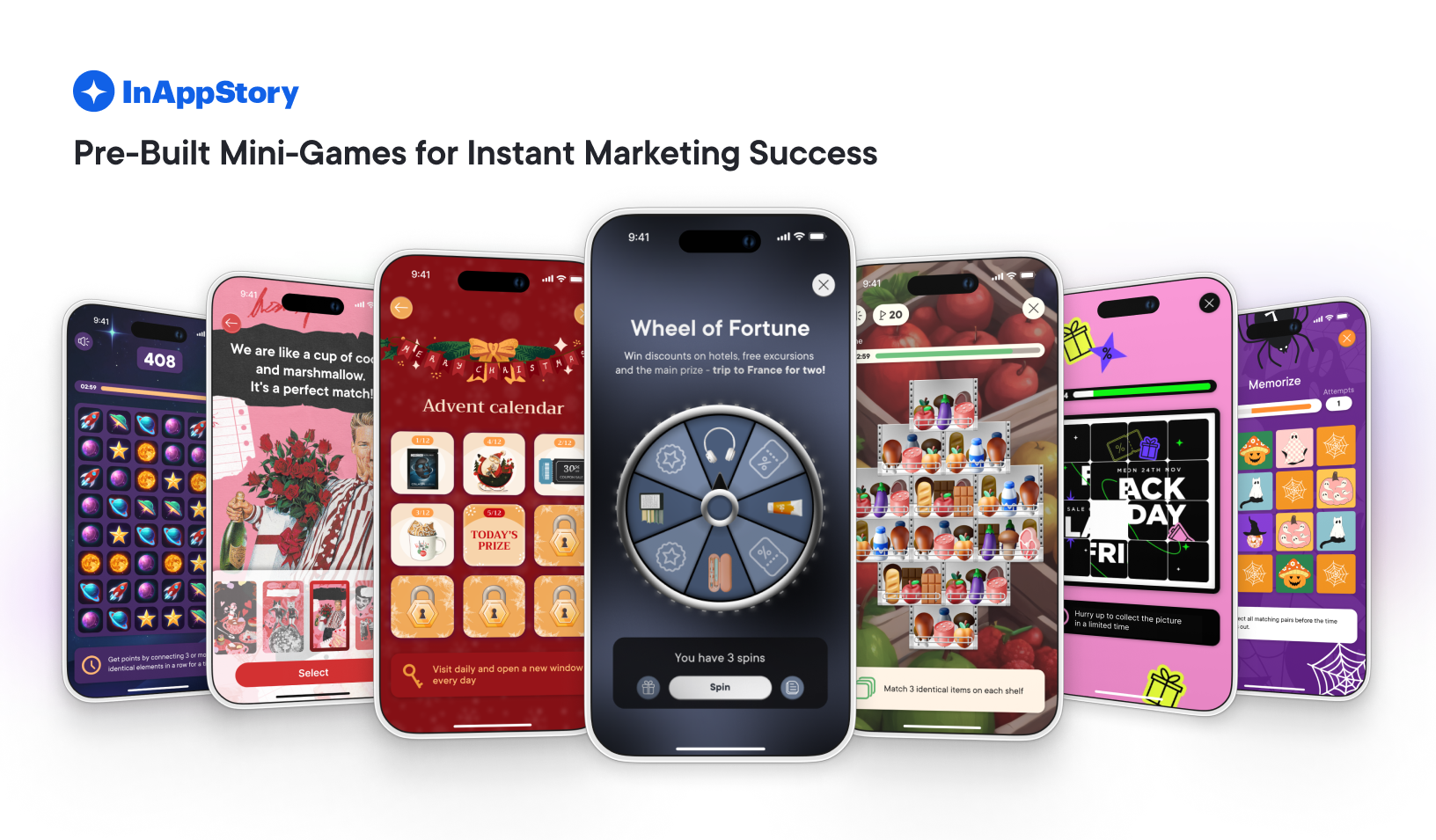 InAppStory No-code mini games in your mobile or web applications
