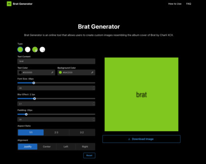 Brat-Generator.io image