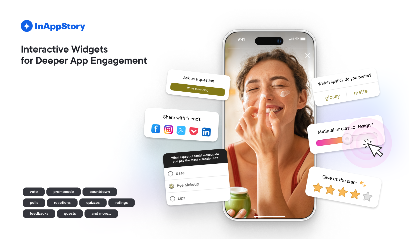InAppStory nteractive Widgets for Deeper App Engagement