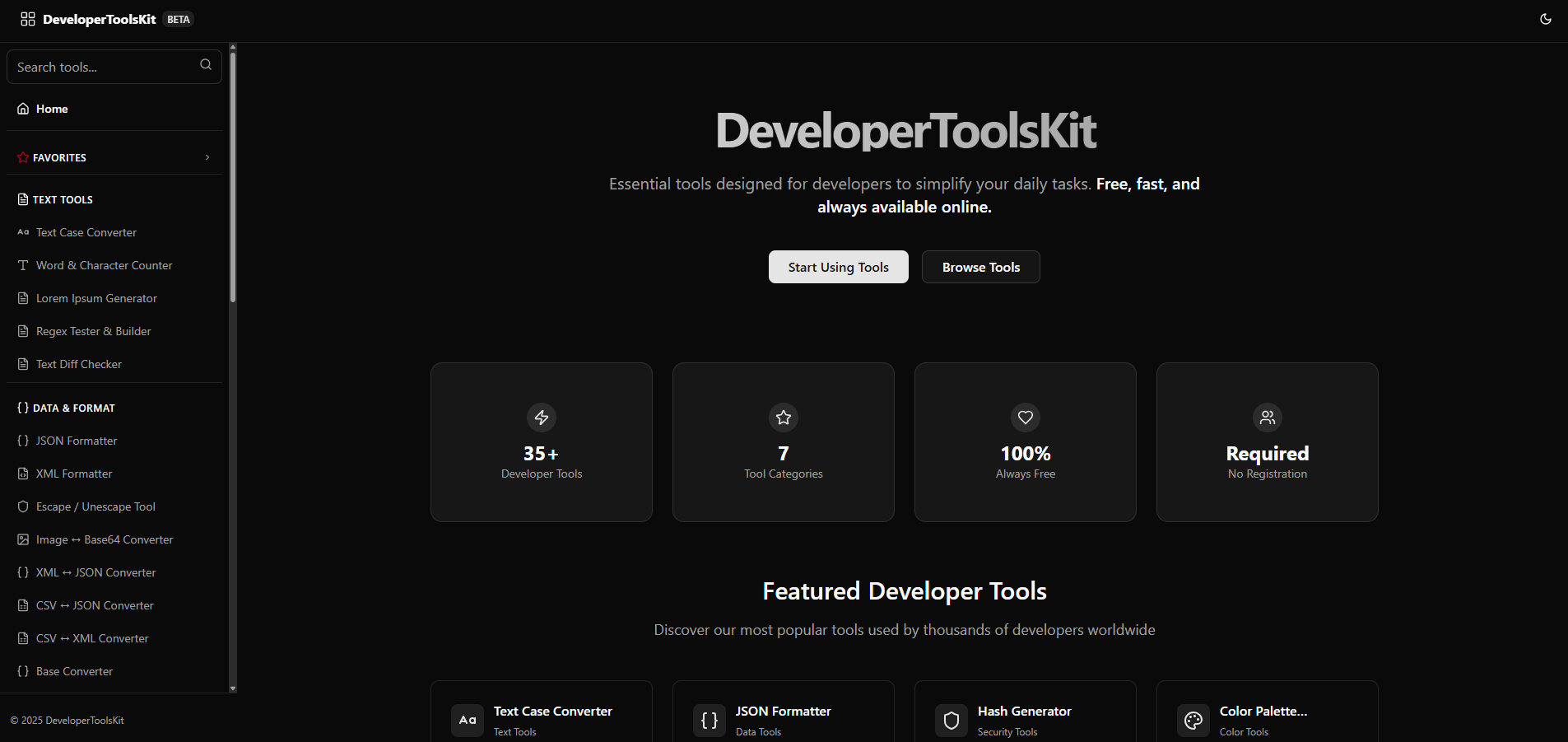 DeveloperToolsKit developertoolskit