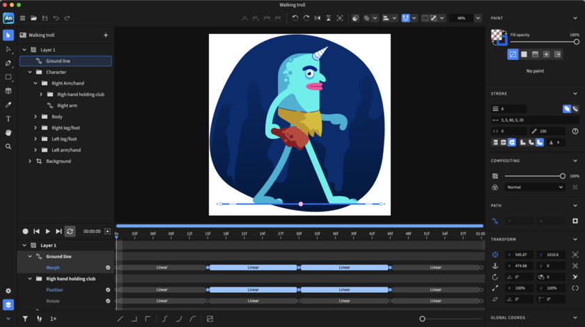 Expressive Animator Landing Page