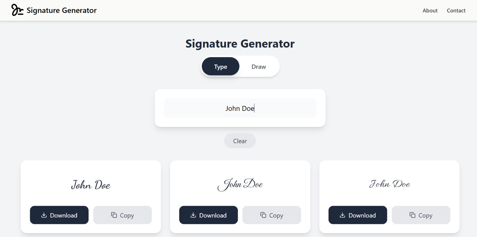 SignatureGenerator.me 