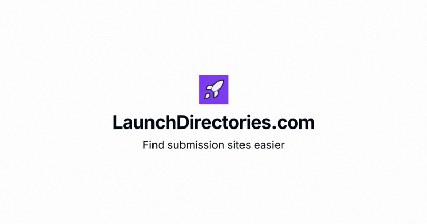 LaunchDirectories Landing Page