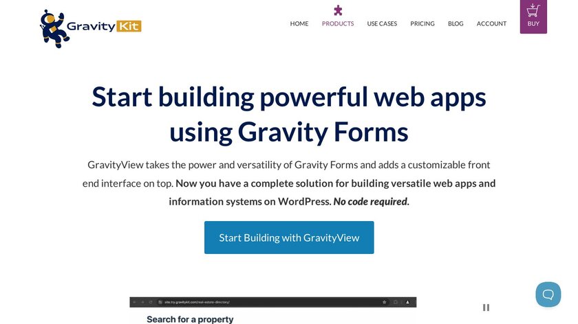 GravityView Landing Page