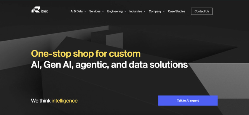 ITRex Landing Page