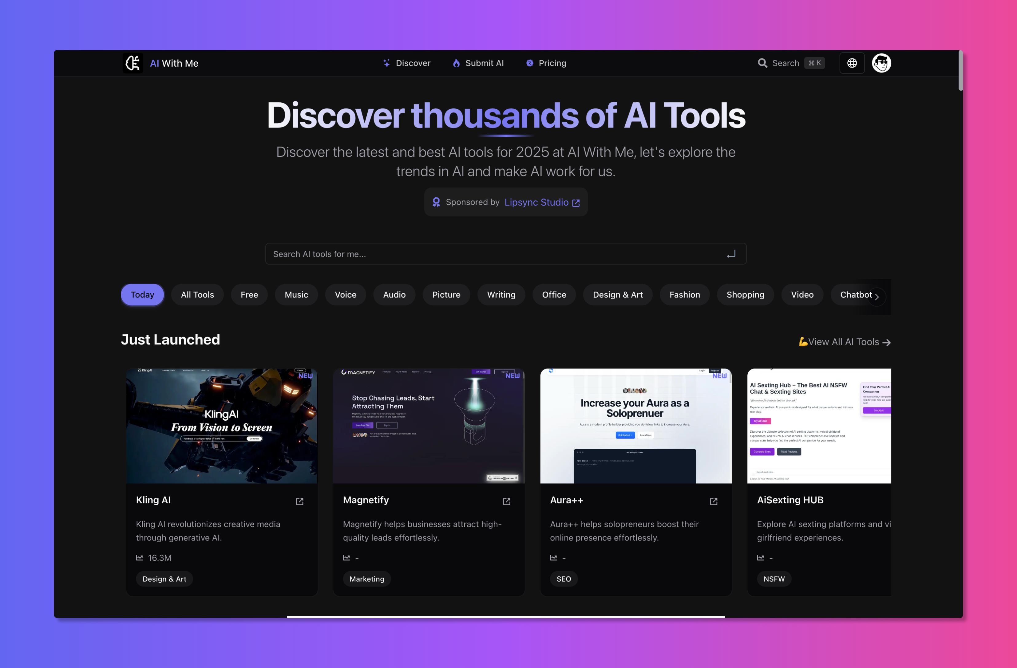 AI With Me AI With Me Home page