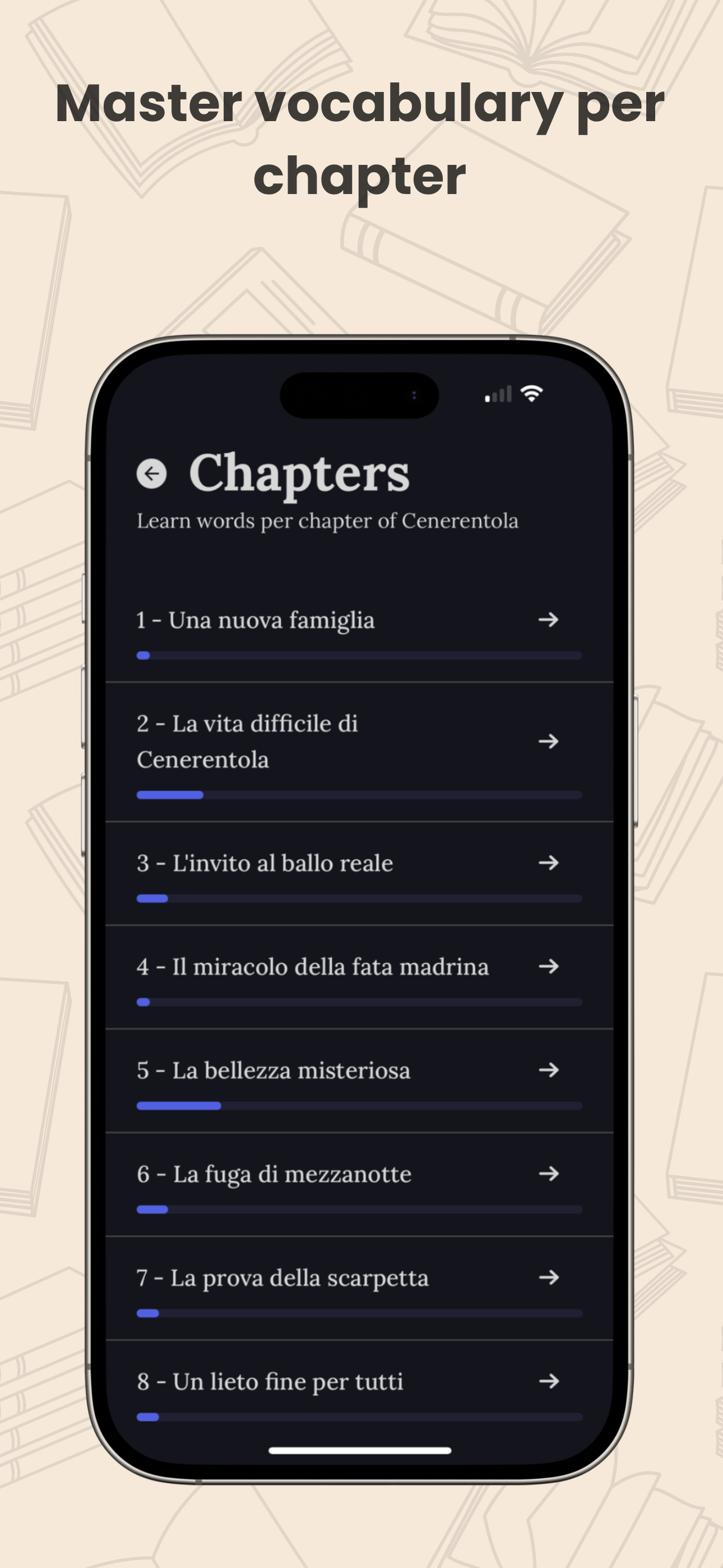 LanguageLeveler Master vocabulary per chapter