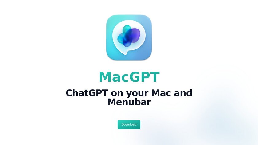 MacGPT Landing Page