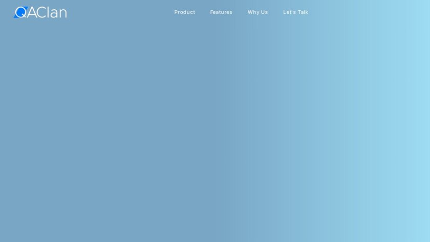 QAClan Landing Page