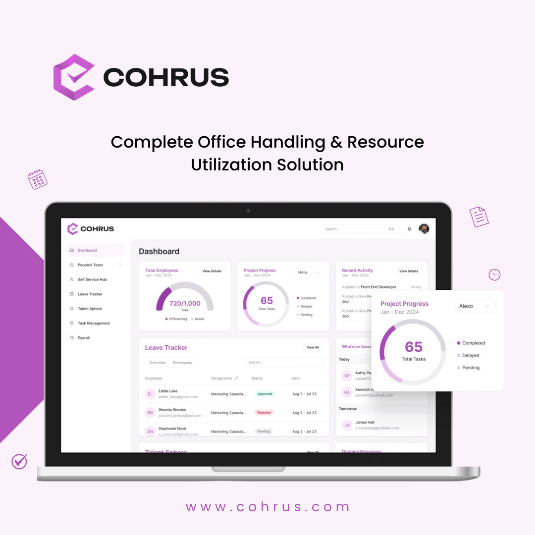 COHRUS Complete Office Handling and Resource Utilization Solution