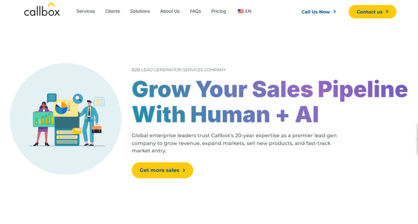 Callbox Landing Page