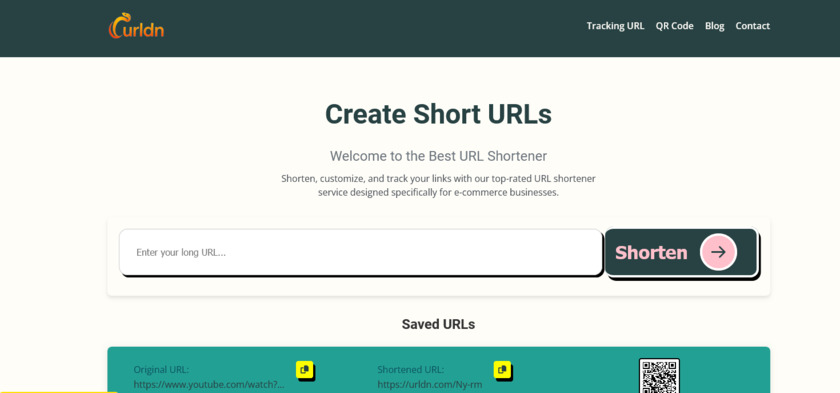 URLdn Landing Page