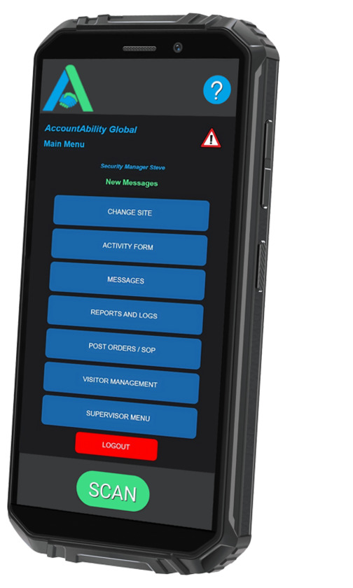 Security Officer AccountAbility Landing Page