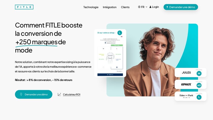 Fitle Landing Page