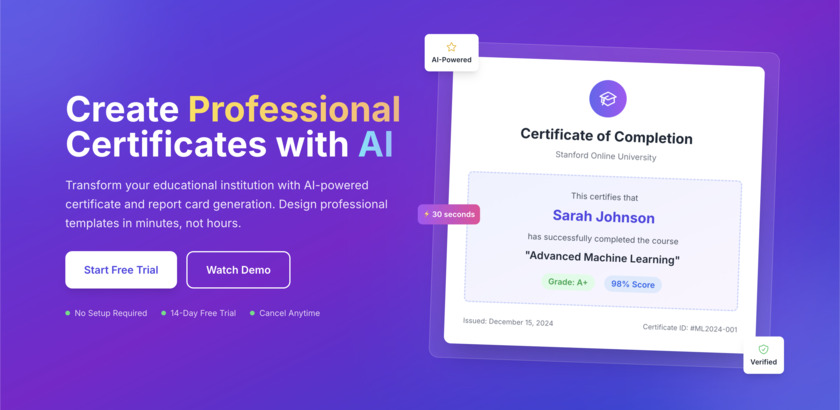 CertPad Landing Page