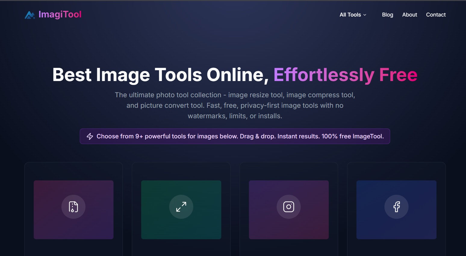 ImagiTool Home Page