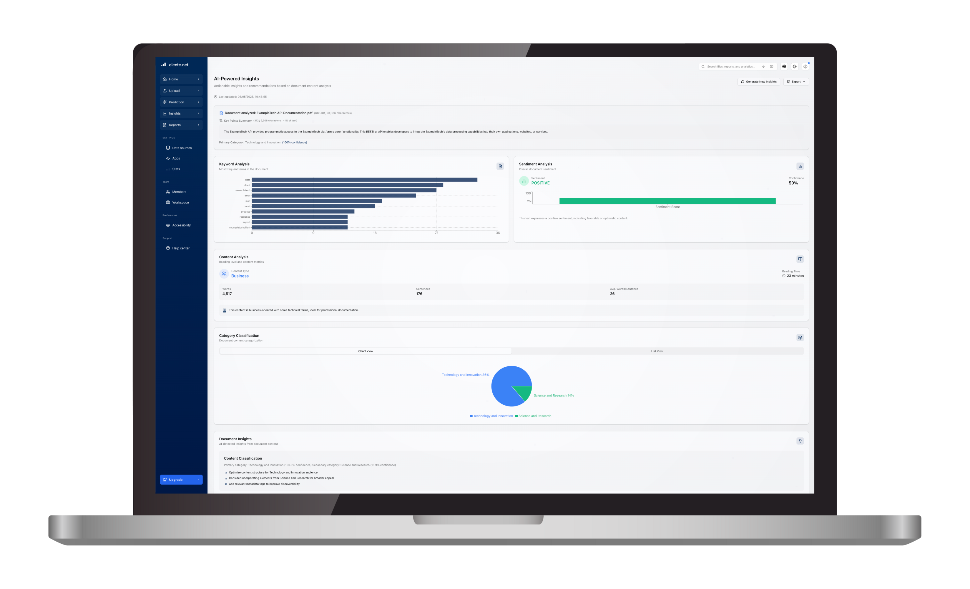 Electe Platform screenshot 3