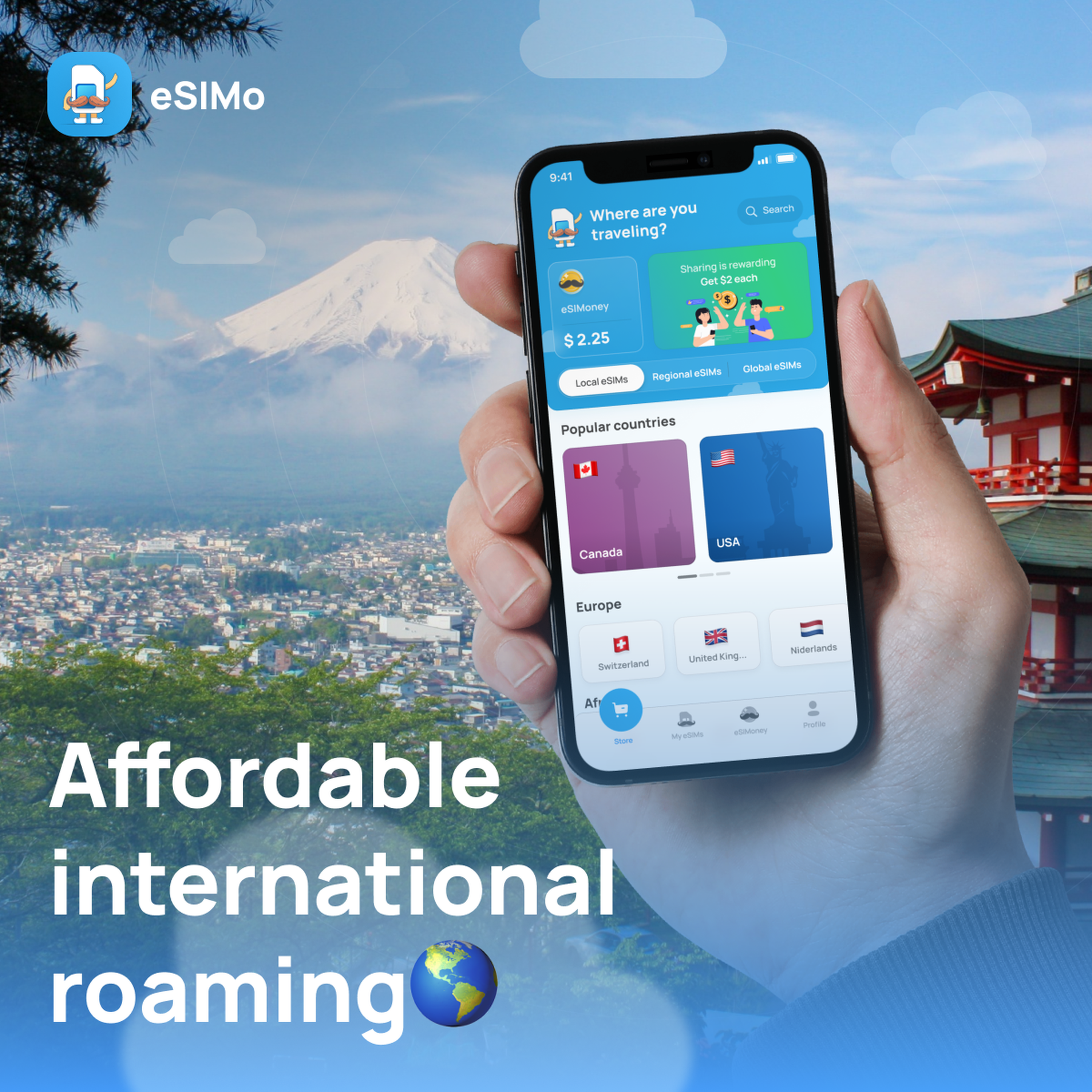 eSIMo.io esim japan
