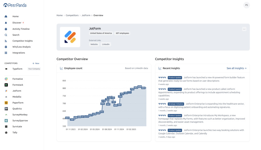 PeerPanda Landing Page