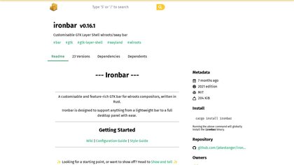 ironbar image