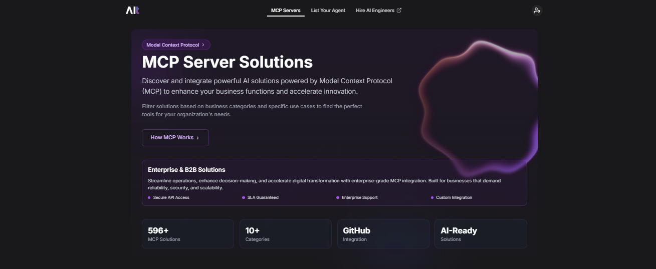 Alternates.ai MCP Server Page