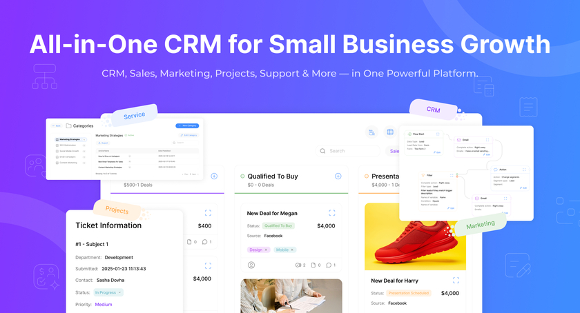 ClearCRM ClearCRM — All-in-One CRM to Grow, Manage, and Get Paid Faster